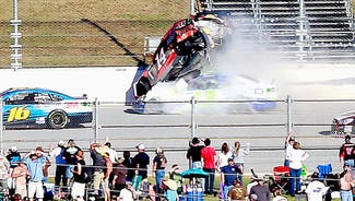 Next Story Image: No skydiving needed: After 'Dega, Dillon is new NASCAR daredevil
